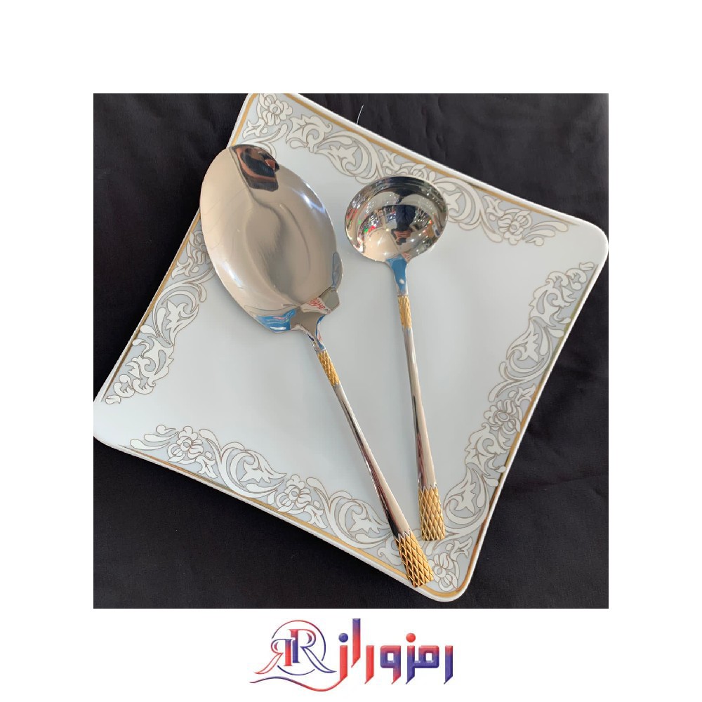 سرویس قاشق و چنگال 6 نفره 30 پارچه یونیک مدل اناناسی نیمه طلایی روشن ، خرید و قیمت سرویس قاشق و چنگال 6 نفره 30 پارچه یونیک مدل اناناسی نیمه طلایی روشن ، خوش دست و مجلسی